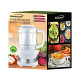 Wholesale-Brentwood FP-549W Food Processor White 3 Cup-Food Chopper & Processor-Electro Vision Inc