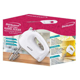 Wholesale-Brentwood HM45 Hand Mixer 5-Speed 150W White-Kitchen Appliance-Electro Vision Inc