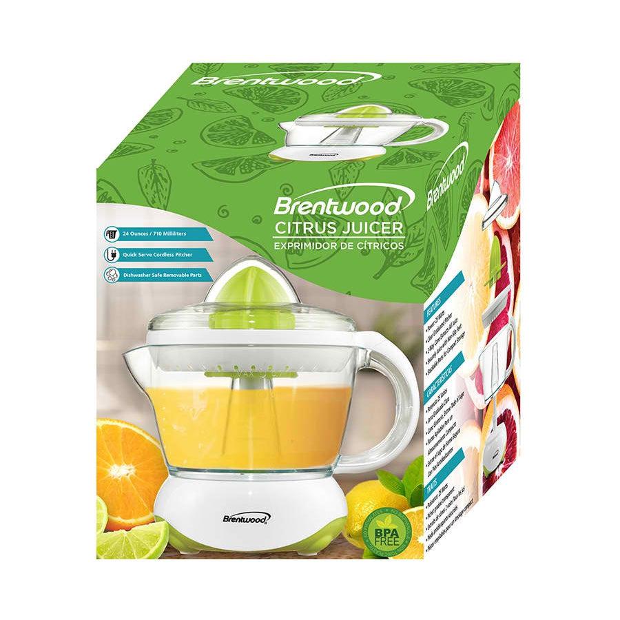 Wholesale-Brentwood J15 Electric Citrus Juicer-Juicer-Electro Vision Inc