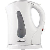Wholesale-Brentwood KT-1610BK Cordless 1L Electric Kettle Black-Kettle-Electro Vision Inc
