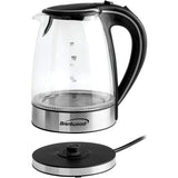 Wholesale-Brentwood KT-1900 Cordless Glass 1.7L Electric Tea Kettle-Kettle-Electro Vision Inc
