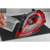 Wholesale-Brentwood MPI-90R Steam Iron Auto Shut-Off Red-Iron-Electro Vision Inc