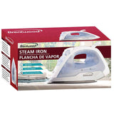 Wholesale-Brentwood MPI52 Steam Iron White-Iron-Electro Vision Inc