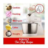 Wholesale-Brentwood SM1152 Stand Mixer 5 Speed - White-Mixer-Electro Vision Inc
