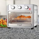 Wholesale-Brentwood Select AF-2410S 24-Quart Convection Air Fryer Toaster Oven, Dehydrate, Broil, Bake-Air Fryer-Electro Vision Inc