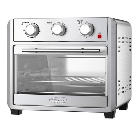 Wholesale-Brentwood Select AF-2410S 24-Quart Convection Air Fryer Toaster Oven, Dehydrate, Broil, Bake-Air Fryer-Electro Vision Inc