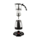 Wholesale-Brentwood TS-118S Electric Moka Pot Espresso Machine-Coffee Maker-Electro Vision Inc