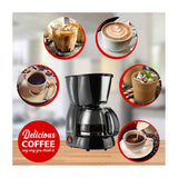 Wholesale-Brentwood TS-213 4-Cup Coffee Maker – Compact Drip Brewer with Reusable Filter-Coffee Maker-Electro Vision Inc