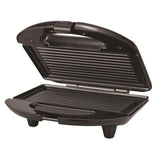 Wholesale-Brentwood TS-246 Non-Stick Panini Press and Sandwich Maker Black-Sandwich Maker-Electro Vision Inc