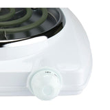 Wholesale-Brentwood TS-322 Single Electric Burner White 1000W-Kitchen Appliance-Electro Vision Inc