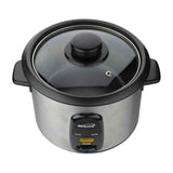 Wholesale-Brentwood TS10 Rice Cooker 1.0 Liter Stainless Steel-Rice Cookers-Electro Vision Inc