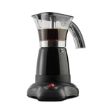 Wholesale-Brentwood TS118BK 6 Cup Espresso Maker - Black-Blender-Electro Vision Inc