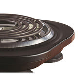 Wholesale-Brentwood TS321 Single Burner Electric 1000 W Black-Electric Burner-Electro Vision Inc