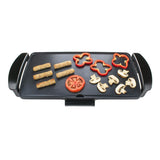 Wholesale-Brentwood TS819 Non-Stick Electric Griddle with Drip Pan, 9 x 18 Inch, Black-Indoor Grill-Electro Vision Inc