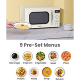 Wholesale-Comfee AM720C2RA-A Microwave Oven 0.7 CF 700W - Cream-Microwave Oven-Electro Vision Inc