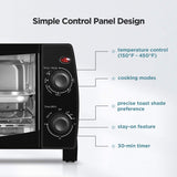 Wholesale-Comfee CFO-BB101 4 Slice Small Toaster Oven Countertop - bake , broil, toast-Toaster Oven-Electro Vision Inc