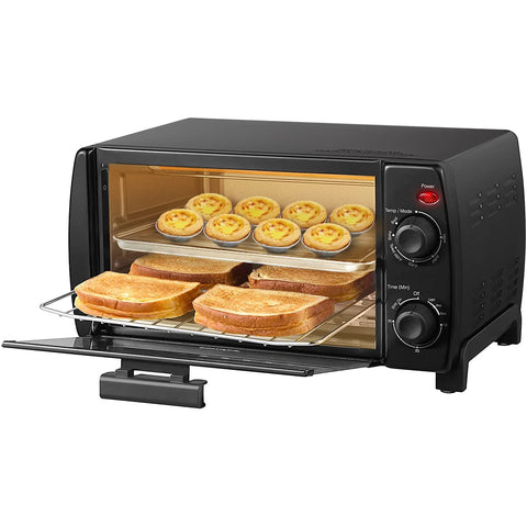 Wholesale-Comfee CFO-BB101 4 Slice Small Toaster Oven Countertop - bake , broil, toast-Toaster Oven-Electro Vision Inc
