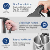 Wholesale-Comfee MKHJ1705 Cordless Kettle 1.7L - Stainless Steel-Electric Kettles-Electro Vision Inc