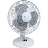 Wholesale-Comfort Zone CZ121WT OSCILLATING TABLE FAN ENG/FR C ETL 12''-Fans-Electro Vision Inc
