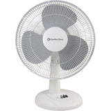 Wholesale-Comfort Zone CZ161WT OSCILLATING TABLE FAN WHITE 3 SPEED 16"-Fans-Electro Vision Inc