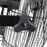 Wholesale-Comfort Zone CZHVW18 HIGH VELOCITY WALL MOUNT ALL METAL FAN ENG/FR C ETL 18"-Fans-Electro Vision Inc
