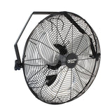 Wholesale-Comfort Zone CZHVW18 HIGH VELOCITY WALL MOUNT ALL METAL FAN ENG/FR C ETL 18"-Fans-Electro Vision Inc