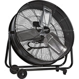 Wholesale-Comfort Zone CZMC24 HIGH VELOCITY DRUM FAN WHEEL MOUNT 24"-Fans-Electro Vision Inc