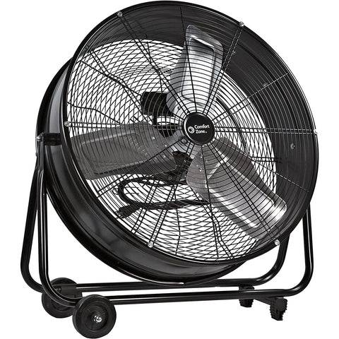 Wholesale-Comfort Zone CZMC24 HIGH VELOCITY DRUM FAN WHEEL MOUNT 24"-Fans-Electro Vision Inc