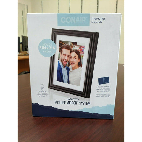 Wholesale-Conair BE108TL Lighted Picture Mirror System-Picture Lights-Electro Vision Inc