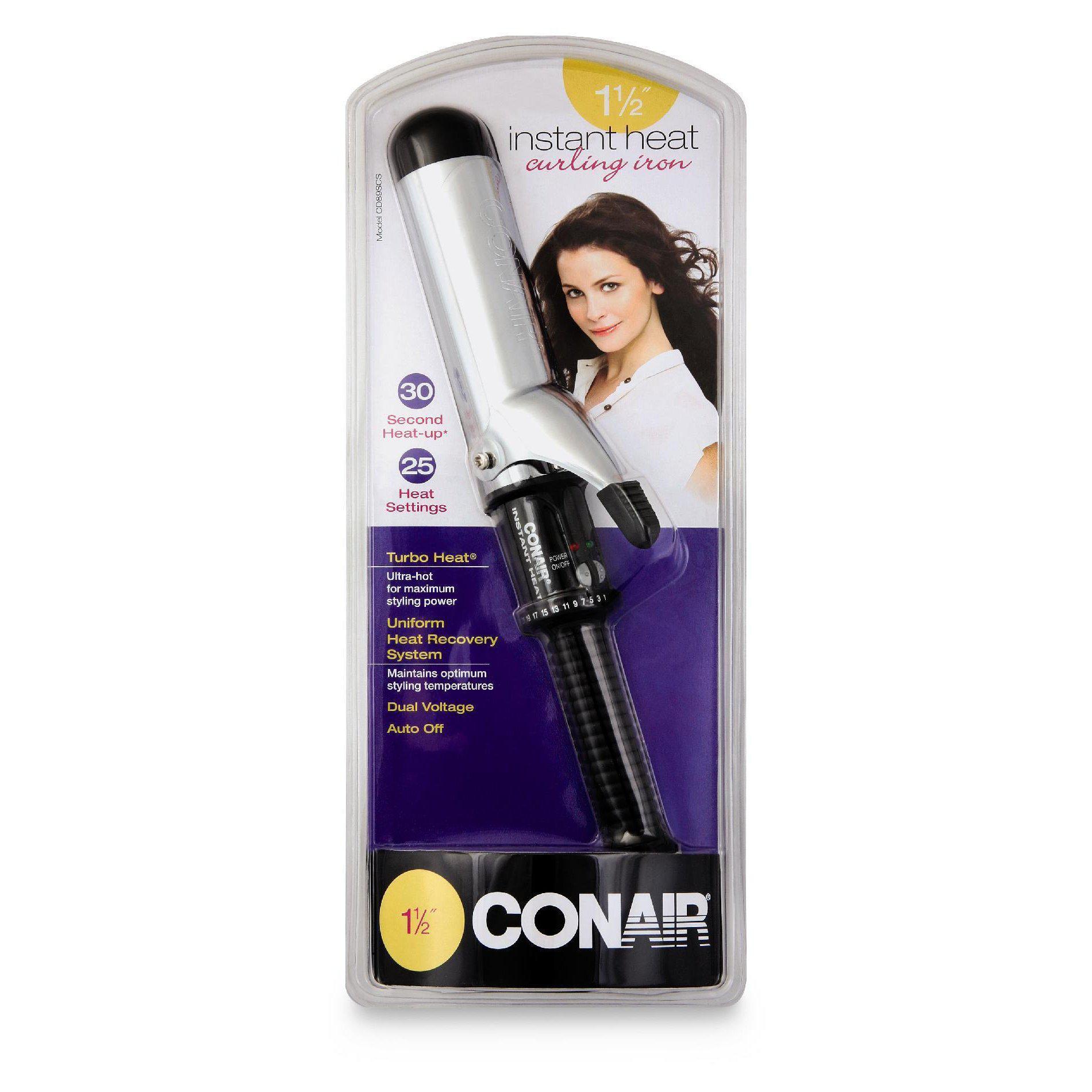 Wholesale-Conair CD89 Curling Iron 1.5"-Beauty and Grooming-Electro Vision Inc