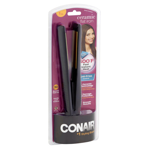 Wholesale-Conair CS220cs Flat Iron 1"-Beauty and Grooming-Electro Vision Inc
