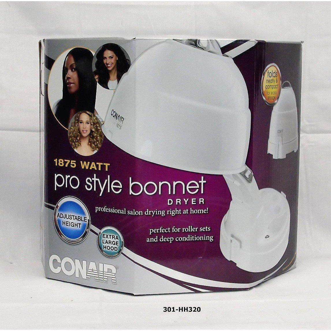 Wholesale-Conair HH320 Hard Hat Dryer 1875W Bonnet Style-Beauty and Grooming-Electro Vision Inc