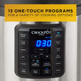 Wholesale-Crock-Pot - 2100467 -Express 6-Quart Easy Release Multi-Cooker - Stainless Steel-Cooker-Electro Vision Inc