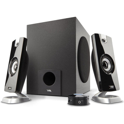 Wholesale-Cyber Acoustics 3090 Speaker 18W Peak Power-Speakers-Electro Vision Inc