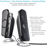 Wholesale-Cyber Acoustics 3908 Speaker 92W Peak Power-Speakers-Electro Vision Inc