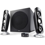 Wholesale-Cyber Acoustics 3908 Speaker 92W Peak Power-Speakers-Electro Vision Inc