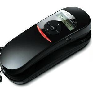 Wholesale-DTI SLIMLINE CORDED PHONE WITH CALLER ID-Phone-Electro Vision Inc