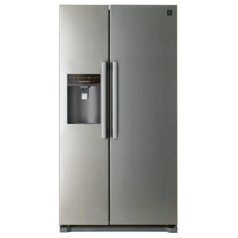 Wholesale-Daewoo FR2552FDE 19 CF. Refrigerator Ellio Silver-Refrigerator Freezer-Electro Vision Inc