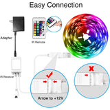 Wholesale-Daybetter 50ft Bluetooth LED Strip Music Sync with Remote-LED Light-Electro Vision Inc