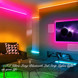 Wholesale-Daybetter 50ft Bluetooth LED Strip Music Sync with Remote-LED Light-Electro Vision Inc