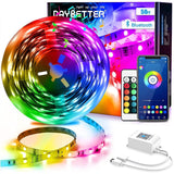 Wholesale-Daybetter 50ft Bluetooth LED Strip Music Sync with Remote-LED Light-Electro Vision Inc