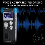 Wholesale-Digital Voice Recorder - Playback, USB, MP3-Voice Recorders-Electro Vision Inc