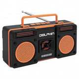 Wholesale-Dolphin RTX20 Retrobox Portable Bluetooth Radio-Speakers-Electro Vision Inc