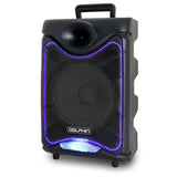 Wholesale-Dolphin SP-850RBT Portable Bluetooth Speaker with Lights, Radio-Bluetooth Audio-Electro Vision Inc