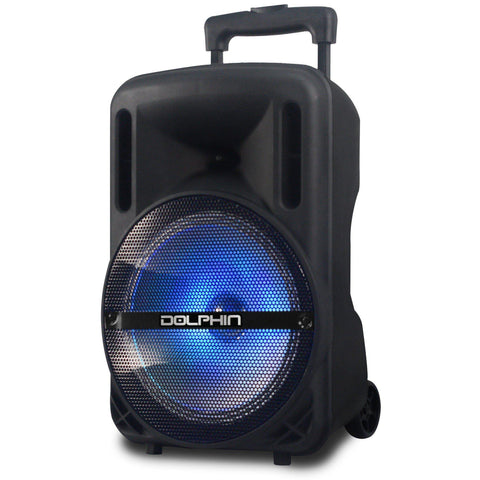 Wholesale-Dolphin SP10RBT Party Speaker 10" Bluetooth Rechargeable-Bluetooth Audio-Electro Vision Inc