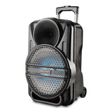 Wholesale-Dolphin SP12ERBT Rechargeable Bluetooth Party Speaker 12"-Speaker-Electro Vision Inc