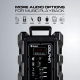Wholesale-Dolphin SP806RBT Portable Bluetooth Speaker W USB Radio And Lights-Speakers-Electro Vision Inc