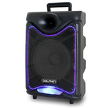 Wholesale-Dolphin SP850RBT Portable Bluetooth Speaker - USB/Lights/Radio-Bluetooth Audio-Electro Vision Inc