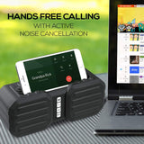 Wholesale-Dolphin SPB8X Portable Splashproof Bluetooth Speaker - Black-Speakers-Electro Vision Inc