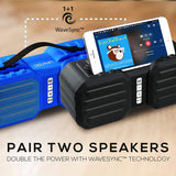 Wholesale-Dolphin SPB8X Portable Splashproof Bluetooth Speaker - Black-Speakers-Electro Vision Inc